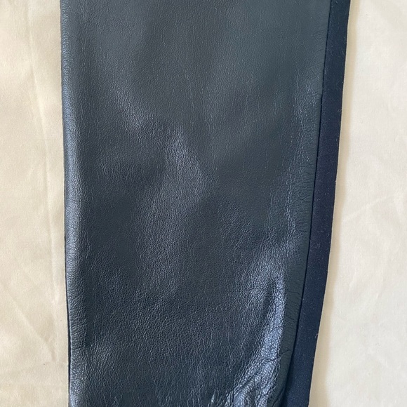Perfect Danier Leather Front Pants - Picture 6 of 10